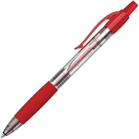 Easy-To-Organize 0.7 mm Retractable Gel Pen, Red, 3PK EA3750595
